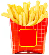 French Fries size today
