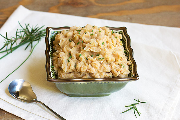 Mashed White Beans with Herbs Recipe