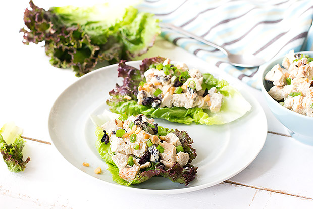 Chicken Salad Lettuce Wraps Recipe