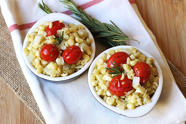 Rosemary Corn and Tomato Salad Recipe