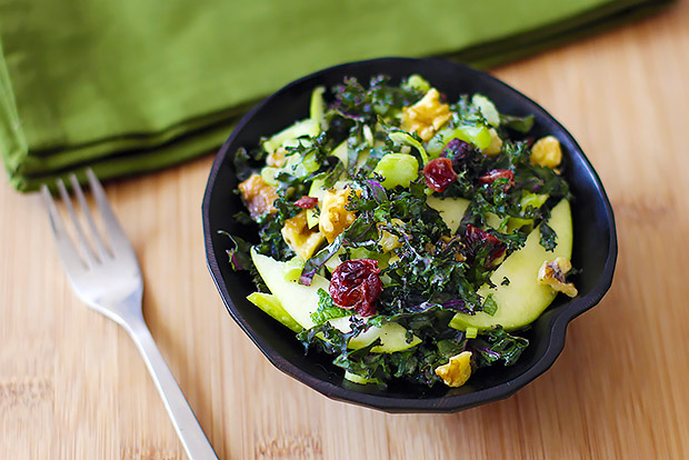 apple kale salad recipe