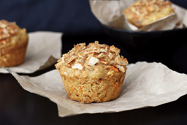 Carrot Coconut Muffin Recipe