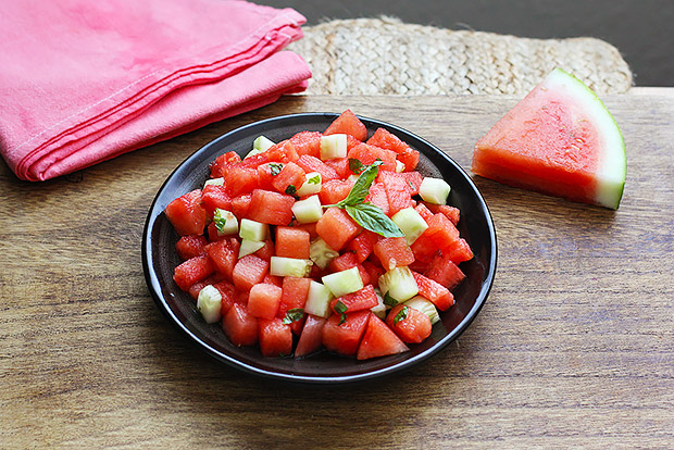 Cucumber Watermelon Salad Recipe