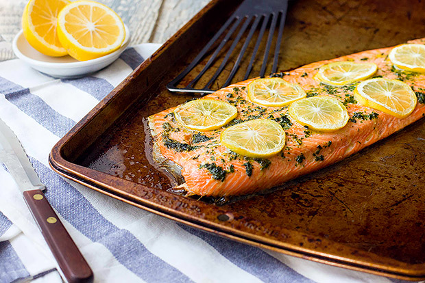Citrus and Herb Roasted Salmon Recipe