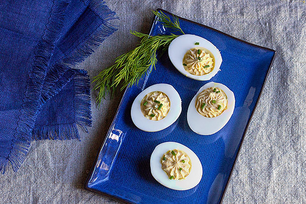 Lightened Up Deviled Eggs Recipe