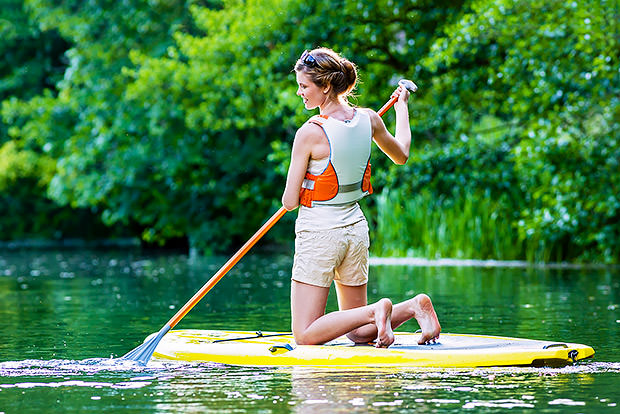 Work out in the Water – Stand Up Paddleboarding
